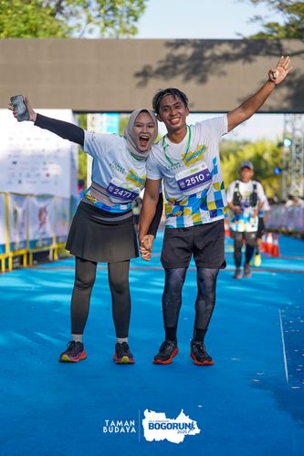 Race photo from Taman Budaya x BOGORUN 2025