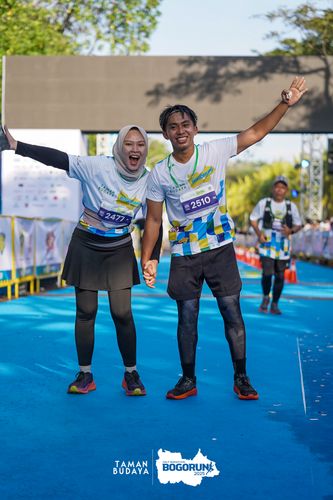 Race photo from Taman Budaya x BOGORUN 2025