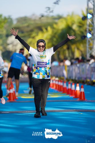 Race photo from Taman Budaya x BOGORUN 2025
