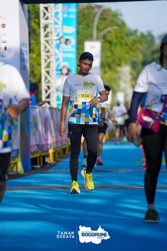 Race photo from Taman Budaya x BOGORUN 2025