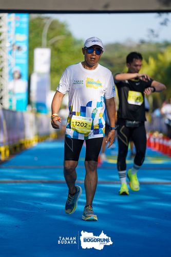 Race photo from Taman Budaya x BOGORUN 2025