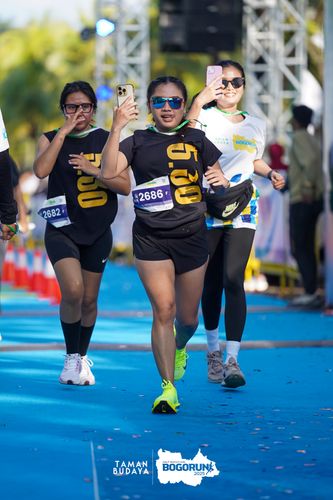 Race photo from Taman Budaya x BOGORUN 2025
