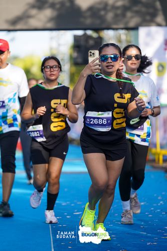 Race photo from Taman Budaya x BOGORUN 2025
