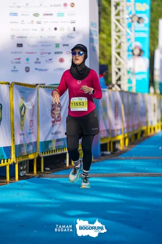 Race photo from Taman Budaya x BOGORUN 2025