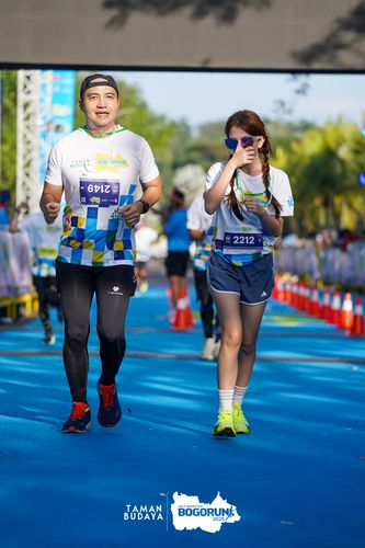 Race photo from Taman Budaya x BOGORUN 2025
