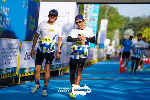 Race photo from Taman Budaya x BOGORUN 2025