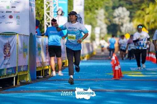 Race photo from Taman Budaya x BOGORUN 2025