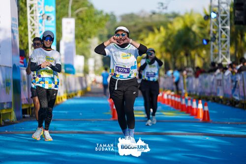 Race photo from Taman Budaya x BOGORUN 2025