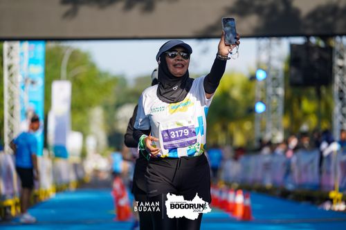 Race photo from Taman Budaya x BOGORUN 2025