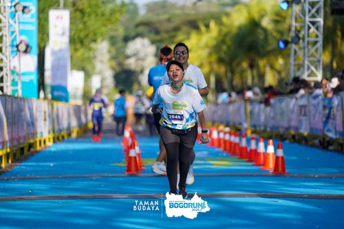 Race photo from Taman Budaya x BOGORUN 2025
