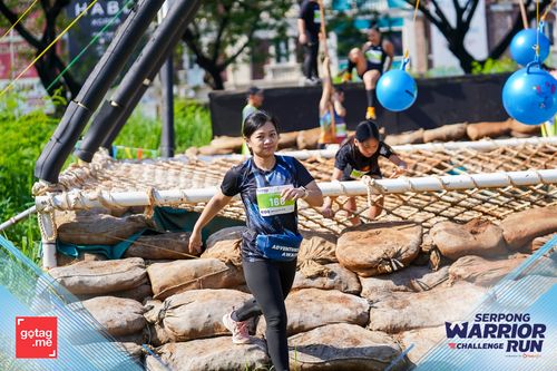 Race photo from SERPONG WARRIOR CHALLENGE RUN