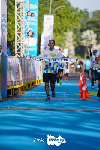 Race photo from Taman Budaya x BOGORUN 2025