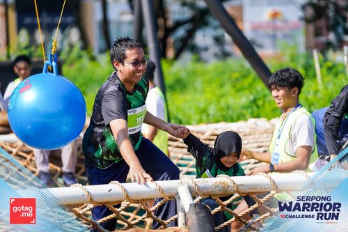 Race photo from SERPONG WARRIOR CHALLENGE RUN