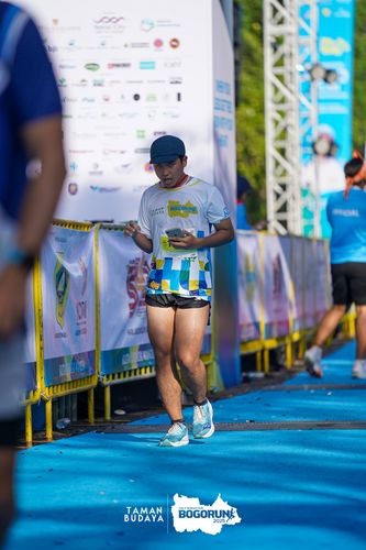 Race photo from Taman Budaya x BOGORUN 2025