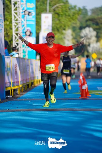 Race photo from Taman Budaya x BOGORUN 2025