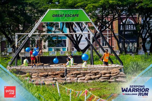 Race photo from SERPONG WARRIOR CHALLENGE RUN