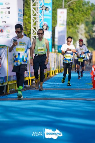 Race photo from Taman Budaya x BOGORUN 2025