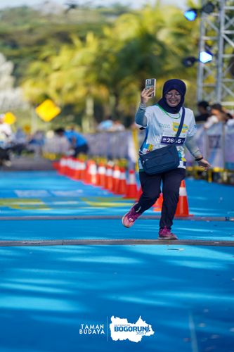 Race photo from Taman Budaya x BOGORUN 2025
