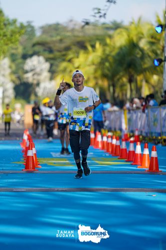 Race photo from Taman Budaya x BOGORUN 2025