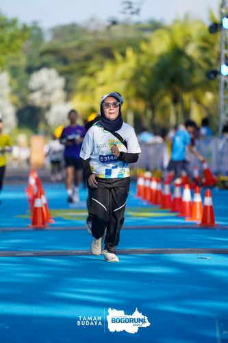Race photo from Taman Budaya x BOGORUN 2025