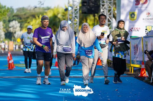 Race photo from Taman Budaya x BOGORUN 2025