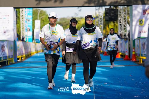 Race photo from Taman Budaya x BOGORUN 2025