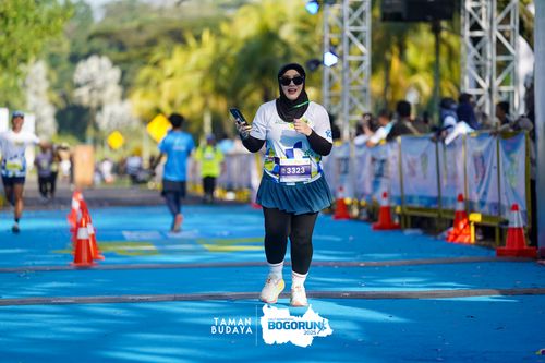 Race photo from Taman Budaya x BOGORUN 2025