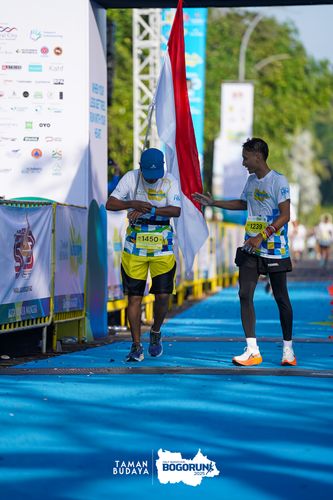 Race photo from Taman Budaya x BOGORUN 2025