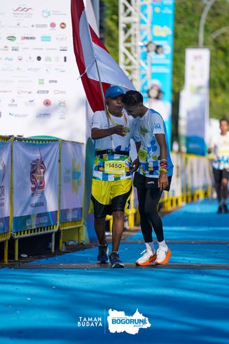 Race photo from Taman Budaya x BOGORUN 2025