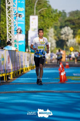 Race photo from Taman Budaya x BOGORUN 2025
