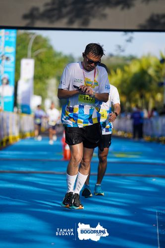 Race photo from Taman Budaya x BOGORUN 2025