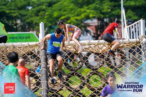Race photo from SERPONG WARRIOR CHALLENGE RUN