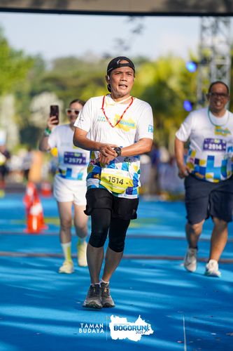 Race photo from Taman Budaya x BOGORUN 2025