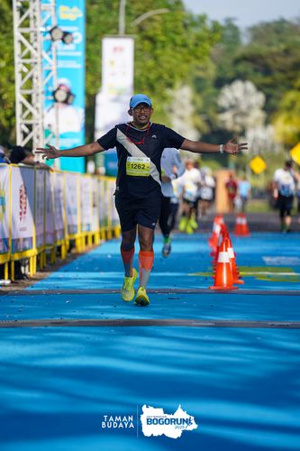 Race photo from Taman Budaya x BOGORUN 2025