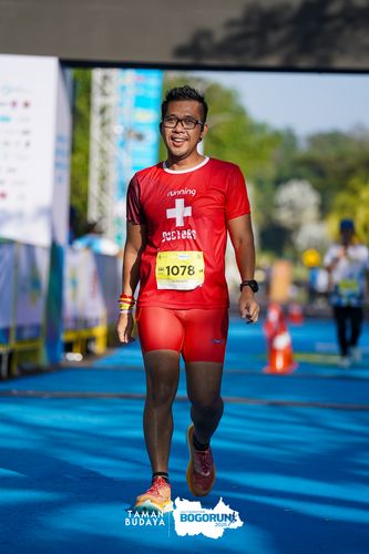 Race photo from Taman Budaya x BOGORUN 2025