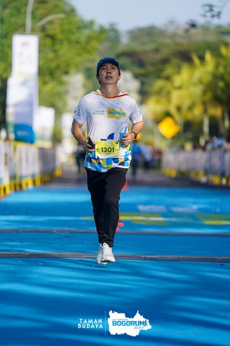 Race photo from Taman Budaya x BOGORUN 2025