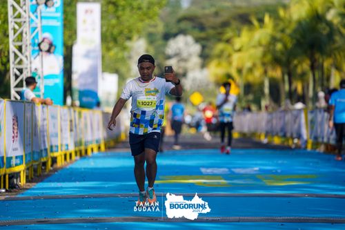 Race photo from Taman Budaya x BOGORUN 2025