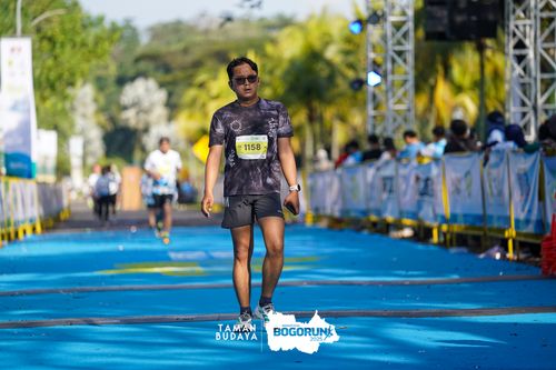 Race photo from Taman Budaya x BOGORUN 2025