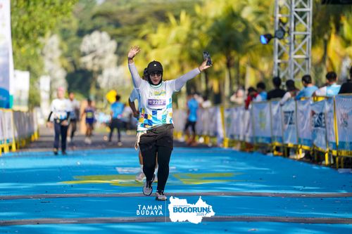 Race photo from Taman Budaya x BOGORUN 2025