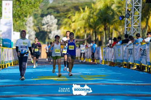 Race photo from Taman Budaya x BOGORUN 2025