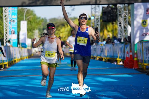 Race photo from Taman Budaya x BOGORUN 2025