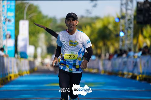 Race photo from Taman Budaya x BOGORUN 2025