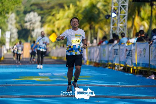 Race photo from Taman Budaya x BOGORUN 2025