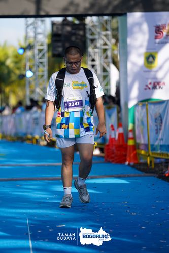 Race photo from Taman Budaya x BOGORUN 2025