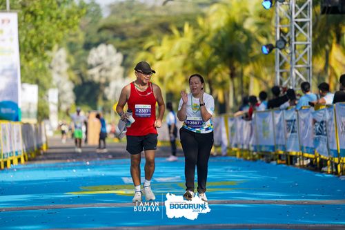 Race photo from Taman Budaya x BOGORUN 2025