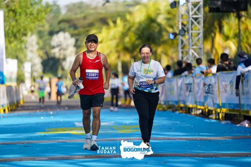 Race photo from Taman Budaya x BOGORUN 2025
