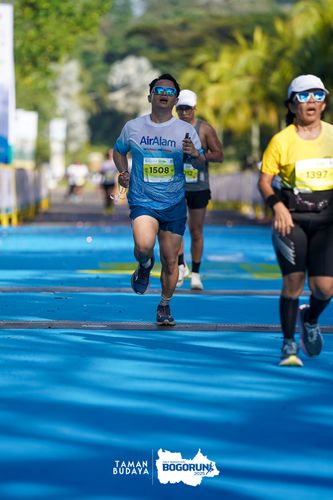 Race photo from Taman Budaya x BOGORUN 2025