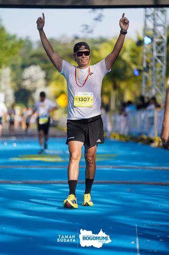 Race photo from Taman Budaya x BOGORUN 2025