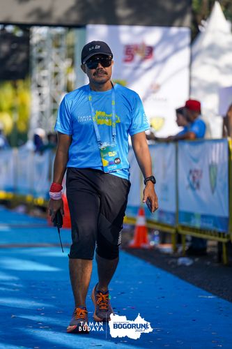 Race photo from Taman Budaya x BOGORUN 2025