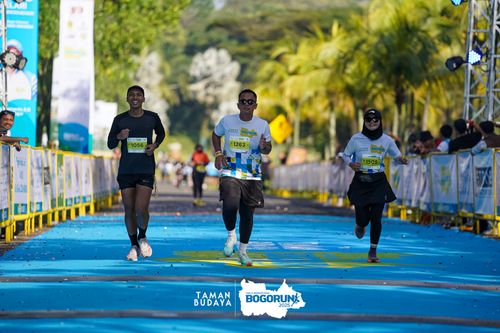 Race photo from Taman Budaya x BOGORUN 2025